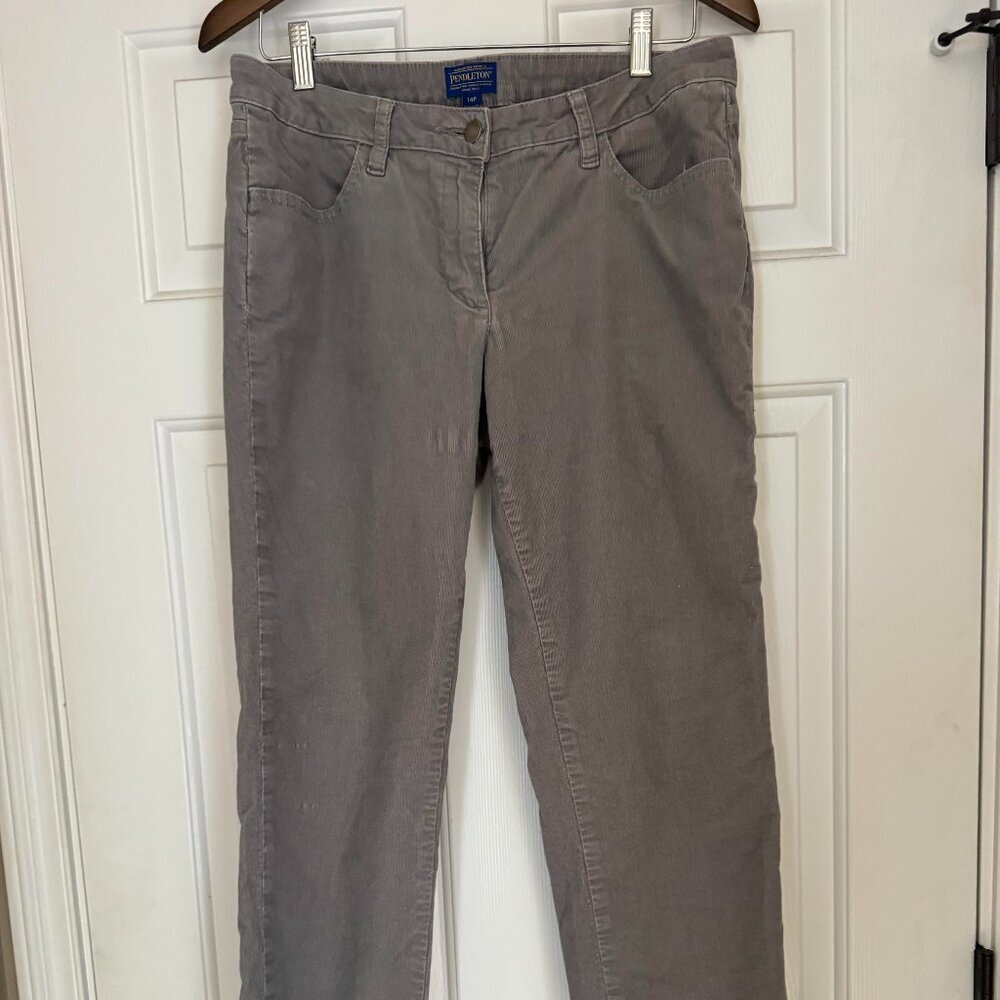 Pendleton Grey Corduroy Pants - image 3